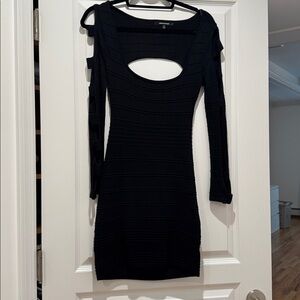 WOW Couture Black Backless Dress